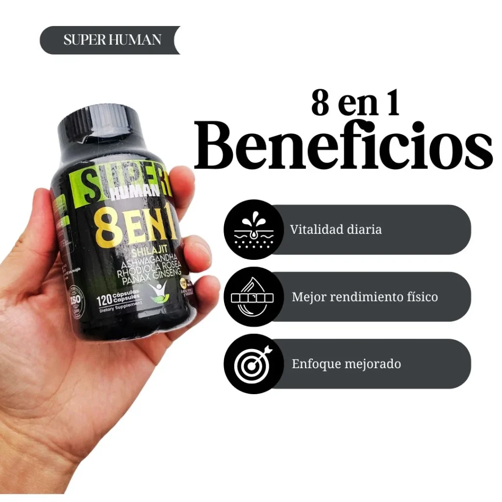 Turbo para tu cuerpo – 8 en 1 Ultra Cápsulas