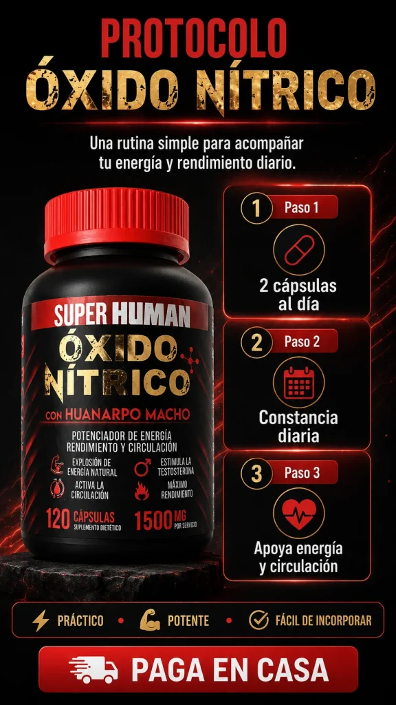 ¿Cuál es la dosis recomendada? – Óxido Nítrico™
