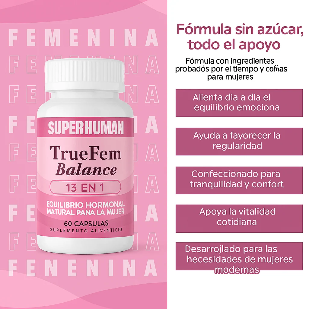 ¿Cómo funcionan las cápsulas TrueFem Balance?