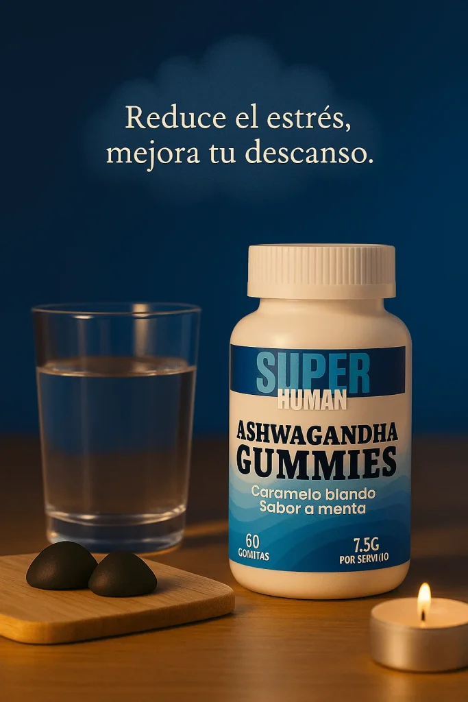 Calma Natural y Bienestar Diario – Ashwagandha Gummies