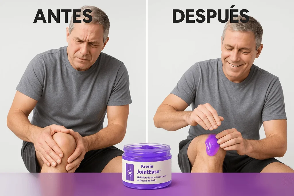 ¡Disfruta de articulaciones sin dolor con Kreain Pain Relief™! – Antes