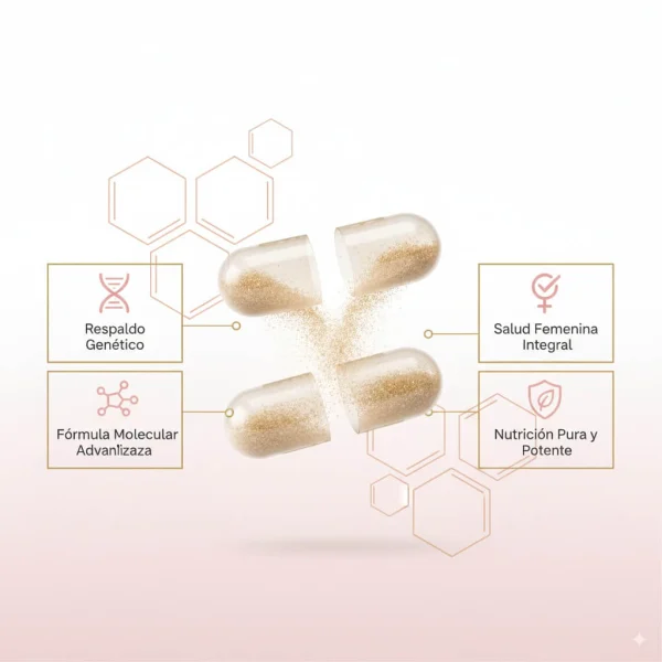 TrueFem Balance – Cápsulas para el Equilibrio Hormonal y Bienestar Femenino (60 Cápsulas) – SuperHuman™, imagen 6