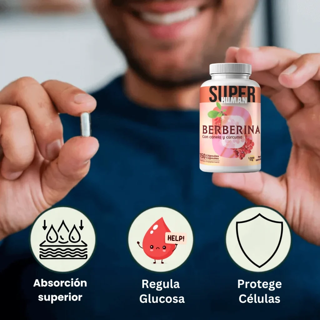 Descubre la Sinergia Metabólica de la Berberina HCL con Canela y Cúrcuma