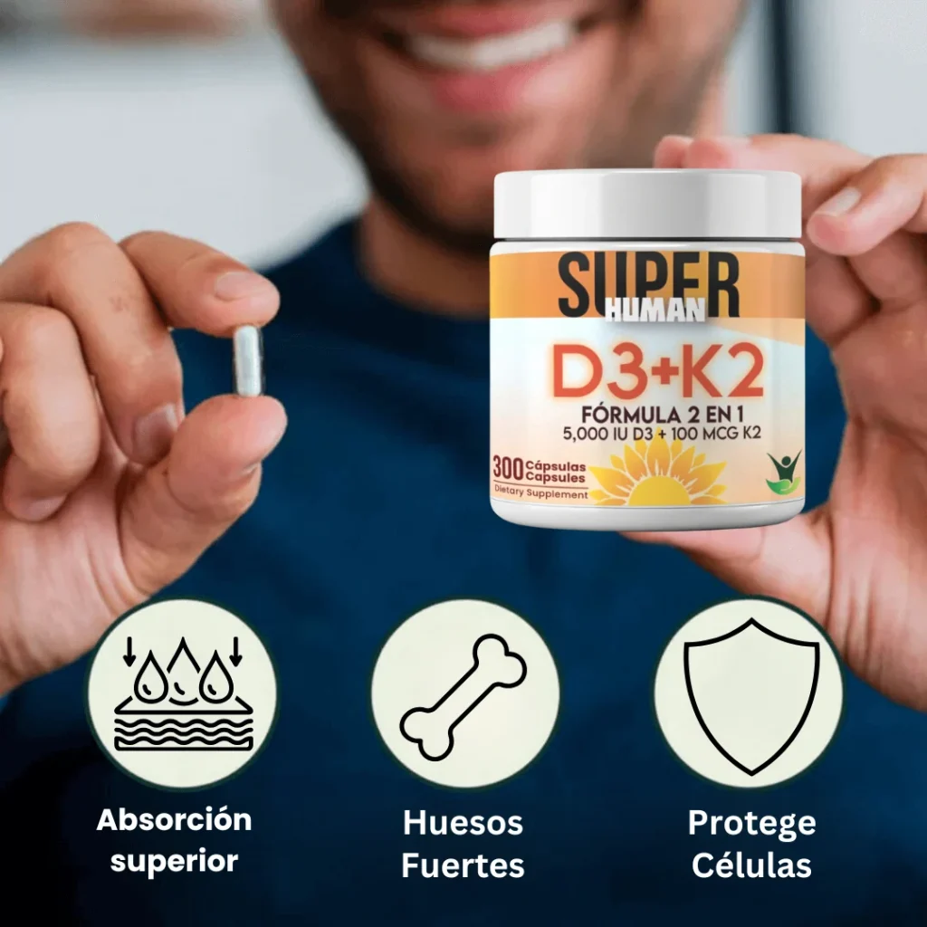 ¿Cuál es la dosis recomendada? – Vitamina D3 + K2