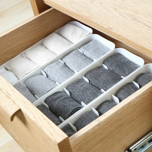Pack de 3 Cajas Organizadoras con 5 Divisiones, imagen 2