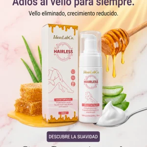 Smooth and Hairless -  Crema Depilatoria Corporal Suave y Sin Irritación Cuerpo y Rostro