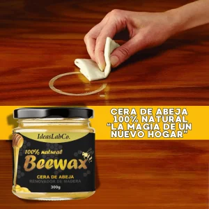 BeeWax™ - Cera de Abeja Natural para el Cuidado y Protección de Muebles - IdeasLabCo.™