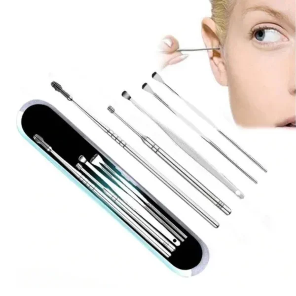 WaxRemover - Set de Accesorios para Limpieza de Oídos, imagen 2