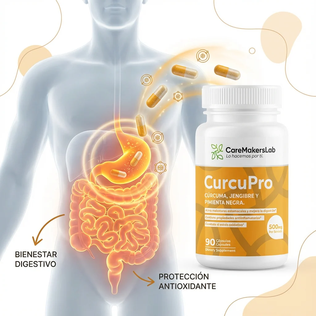 ¿Cómo funcionan las cápsulas CurcuPro™?