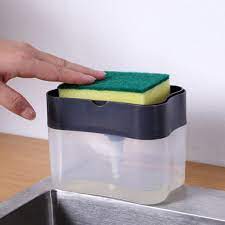 Soap Pump - Dispensador de Jabón Líquido con Esponja, imagen 3