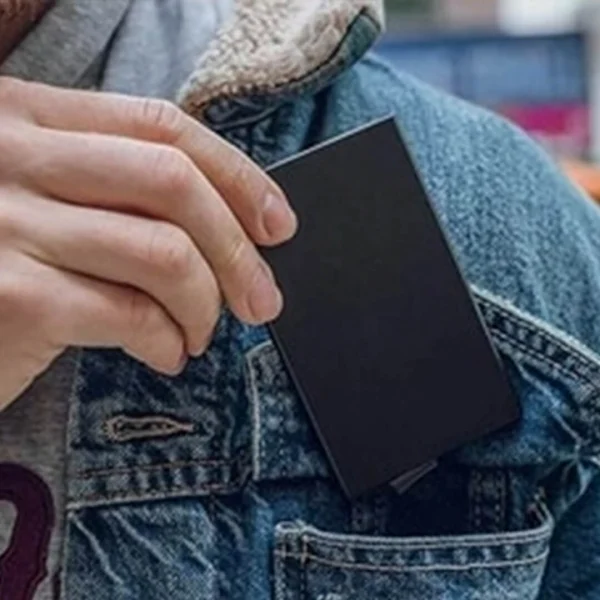 PopWallet - Porta Tarjetas Anti RFID, imagen 4