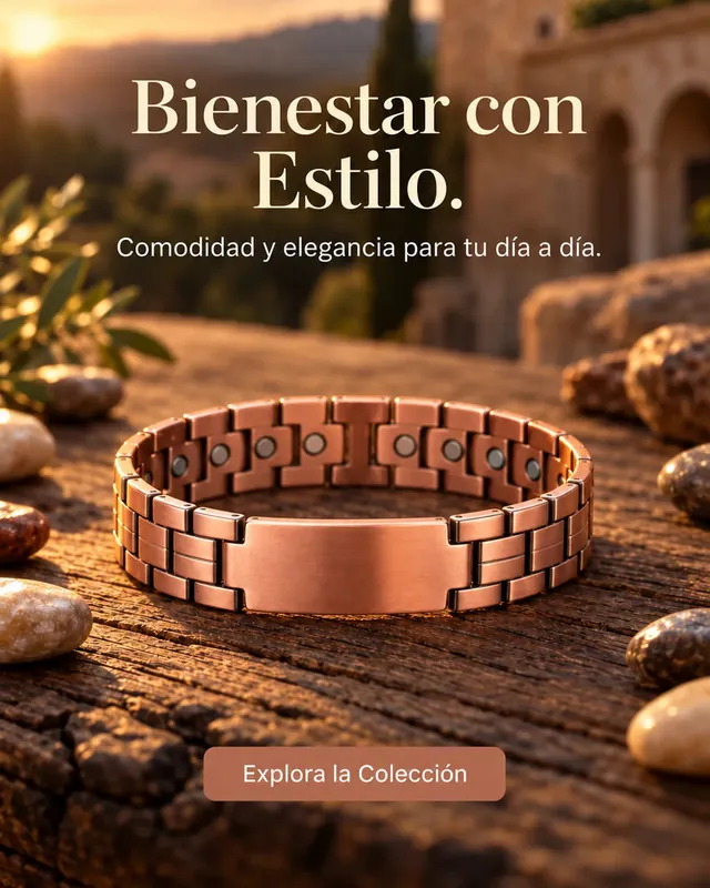Pulsera magnética de cobre
